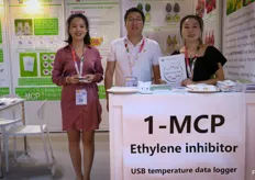 SPM Bio with Debby Wang, Zhang Xindong and Jean Jin. The company produces 1-MCP and USB Temperature Data Loggers.